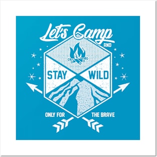 Let's Camp Posters and Art